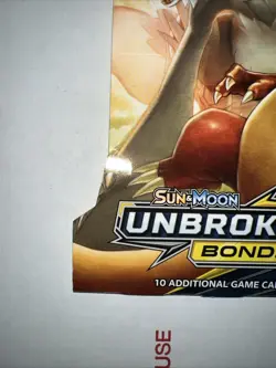 Pokemon Sun & Moon Unbroken Bonds Sleeved Booster Pack Charizard Reshiram NEW - Image 5