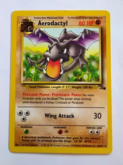 Aerodactyl (16) Rare Fossil 16/62 - Pokemon TCG - Image 1
