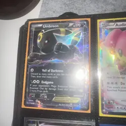 Umbreon EX 55/124 Fates Collide Holo Ultra Rare Pokemon TCG Card 2016 ENG NM - Image 1