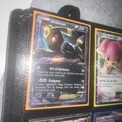 Umbreon EX 55/124 Fates Collide Holo Ultra Rare Pokemon TCG Card 2016 ENG NM - Image 2