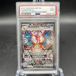 2023 Pokemon Obsidian Flames Charizard ex PSA 9 #223 Special Illustration Rare - Image 1
