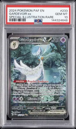 2024 POKEMON PAF EN-PALDEAN FATES SPECIAL ILLUSTRATION RARE GARDEVOIR EX PSA 10 - Image 1