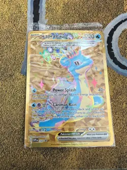 Pokemon SEALED Lapras ex SVP 164 Ultra Premium Collection Promo Holofoil!! - Image 1