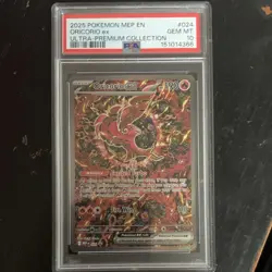 Pokemon Oricorio ex #024 Me: Mega Evolution Promo Holo English PSA 10 - Image 1