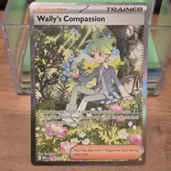WALLY'S COMPASSION 186/132 MEGA EVOLUTION POKEMON HOLO NM/M - Image 2