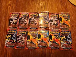 Pokemon TCG Destined Rivals Booster Packs Set of 12 Factory Sealed New English - Image 1