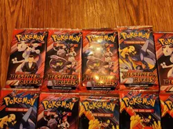 Pokemon TCG Destined Rivals Booster Packs Set of 12 Factory Sealed New English - Image 2