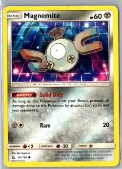 Magnemite (81) Ultra Prism Non-Holo Pokemon TCG - Image 1