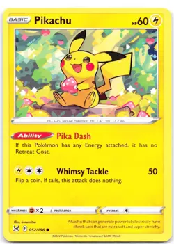 Pikachu 052/196 Lost Origin - Image 1