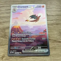 Pokemon TCG Charizard EX 199/165 Scarlet & Violet 151 English Edition - Image 1