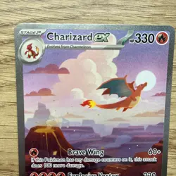 Pokemon TCG Charizard EX 199/165 Scarlet & Violet 151 English Edition - Image 3
