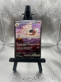 Pokemon TCG Charizard EX 199/165 Scarlet & Violet 151 English Edition - Image 1