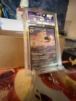 Pokemon TCG Charizard EX 199/165 Scarlet & Violet 151 English Edition Ace 9 - Image 2