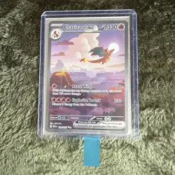 Pokemon TCG Charizard EX 199/165 Scarlet & Violet 151 English Edition NM - Image 1