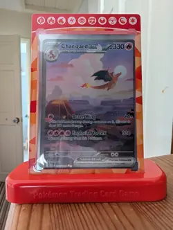 Pokemon TCG Charizard EX 199/165 Scarlet & Violet 151 English Edition - Image 1