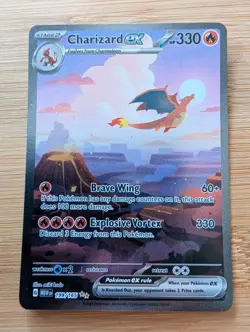 Pokemon TCG Charizard EX 199/165 Scarlet & Violet 151 English Edition - Image 3