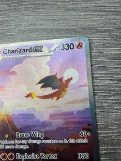 Pokemon TCG Charizard EX 199/165 Scarlet & Violet 151 English Edition NM - Image 3