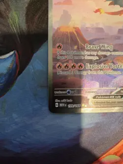 Pokemon TCG Charizard EX 199/165 Scarlet & Violet 151 English Edition - Image 3