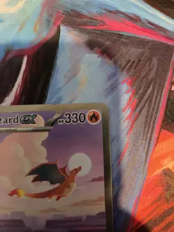 Pokemon TCG Charizard EX 199/165 Scarlet & Violet 151 English Edition - Image 4