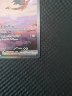 Pokemon TCG Charizard EX 199/165 Scarlet & Violet 151 English Edition - Image 2