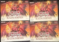 Konami Yu-Gi-Oh! Blazing Dominion Booster Box Lot 1st Ed Sealed English 4x 36+1 - Image 1