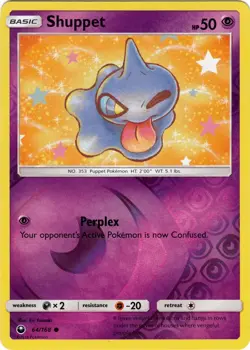 4x NM-Mint Shuppet - 64/168 - Common - Reverse Holo Pokemon Celestial Storm - Image 1