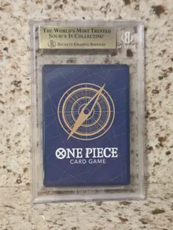 2025 ONE PIECE THE BEST PREMIUM VOL 2 OP-02068 GUM-GUM RAIN ALT ART BGS 10 - Image 2