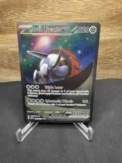 Pokemon Iron Treads ex 248/198 Special illustration Rare Scarlet & Violet NM - Image 1