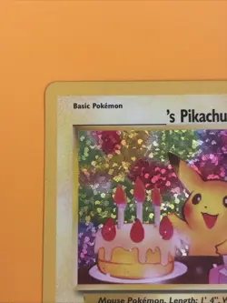 Pokemon Birthday Pikachu 24/53 Celebrations Classic Collection Holo NM - Image 2