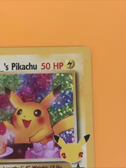 Pokemon Birthday Pikachu 24/53 Celebrations Classic Collection Holo NM - Image 3