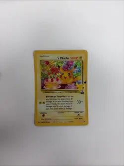 Pokemon Birthday Pikachu 24/53 Celebrations Classic Collection Holo NM - Image 1