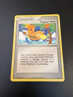 2004 Pokemon World Championships Promo Card Tropical Wind 26 Unstamped NM - Image 2