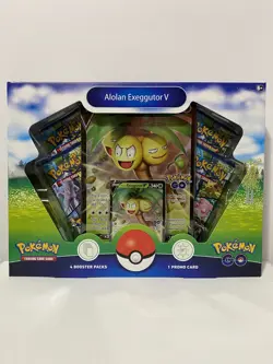 Pokemon ALOLAN EXEGGUTOR V Box, Factory Sealed - Image 1