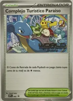 Pokemon Paradise Resort SVP045 World Championships 2023 BlackStar Promo Spanish - Image 1