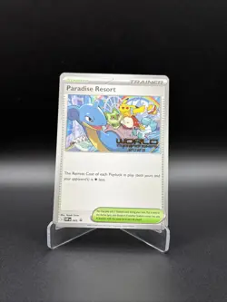Paradise Resort SVP045 English 2023 World Championships Promo Pokemon [NM] - Image 1