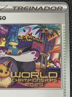 Pokemon Card Paradise Resort PORTUGUESE SVP 224 Promo World Championships 2025 - Image 3