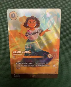Disney Lorcana TCG Mirabel Madrigal - Family Gatherer 7/P2 Promo Enchanted - Image 1