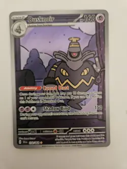 Pokemon TCG Dusknoir Illustration Rare Card Shrouded Fable 070/064 NM - Image 1