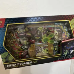 Pokemon TCG Mega Zygarde-EX Premium Collection Box Promo Card Kit English - Image 1