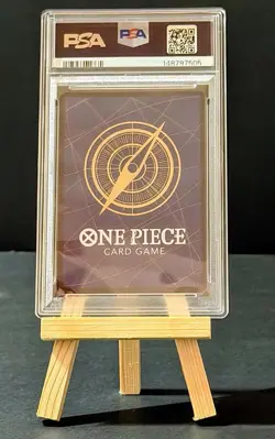 PSA 10 2024 One Piece OP10 JP Trafalgar Law #119 Japanese GEM MT Holo Card - Image 2