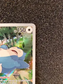 Pokemon TCG Snorlax Promo Holo Card 151 Scarlet and Violet 051 - Image 3