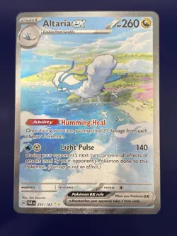 Altaria ex 253 Paradox Rift Special Illustration Rare Pokemon TCG - NM - Image 1
