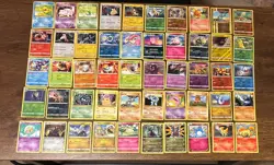 Pokemon Card Collection Lot C/UC/R Holos Vintage To Now Japanese Fossil 96 Total - Image 1