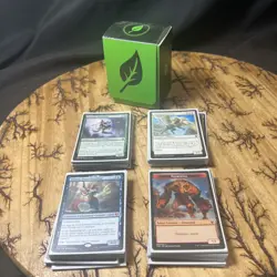 Magic the Gathering: 100+ Collection Of Cards With LegionSupplies Box - Image 1