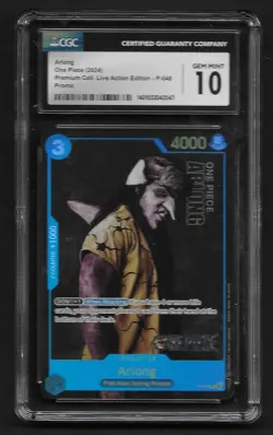 One Piece 2024 Arlong P-048 Live Action Premium Card Collection Promo CGC 10 - Image 1