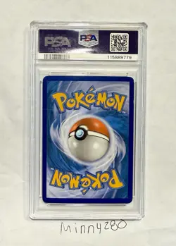 Growlithe 55/92 EX Legend Maker Set Pokemon Reverse Holo Stamped PSA 8 2006 - Image 2