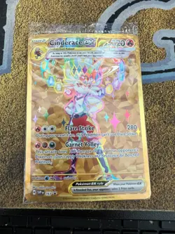 Pokemon SEALED Cinderace ex SVP 163 Ultra Premium Collection Promo Holofoil!! - Image 1