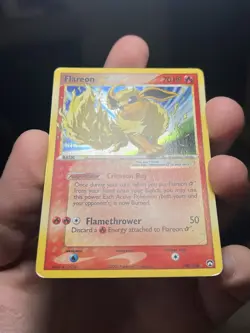 Flareon Gold Star 100/108 EX Power Keepers Pokemon TCG Rare Card - Image 5