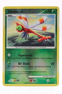 Yanma 88/147 Reverse Holo Uncommon Platinum Supreme Victors Pokemon Card - Image 1
