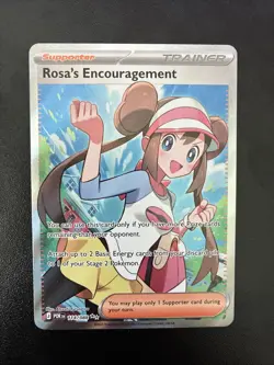 Pokemon TCG Rosas Encouragement 114/88 & 123/88 Full Art cards-Perfect Order - Image 2